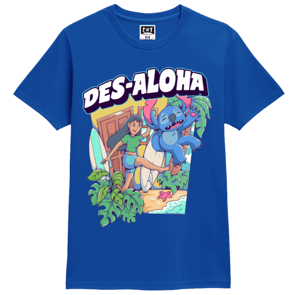 Des Aloha - Camiseta de Lilo y Stitch Divertida