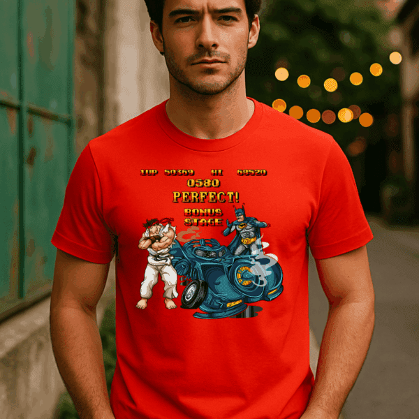 Bonus Stage - Camiseta de Street Fighter Divertida