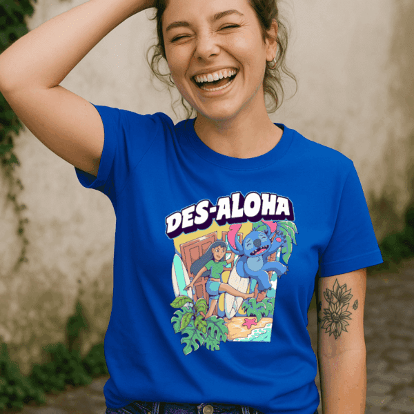 Des Aloha - Camiseta de Lilo y Stitch Divertida