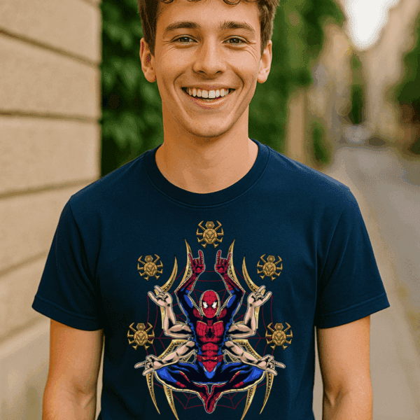 Camiseta Spider Zen – Spider-Man meditando