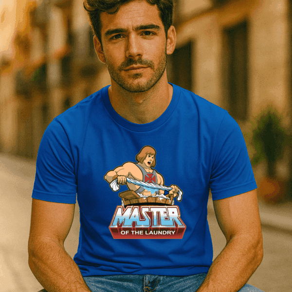 Master of the Laundry | Camiseta Friki Inspirada en He-Man