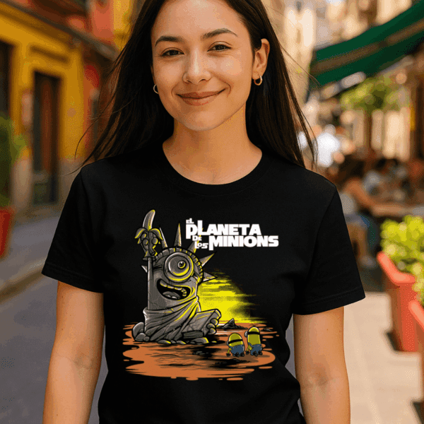 El Planeta de los Minions - Camiseta de los Minions . Parodia El Planeta de los Simios | Cat Beleren