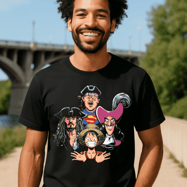 Bohemian Piracy | Camiseta Friki Inspirada en Queen y Piratas Icónicos