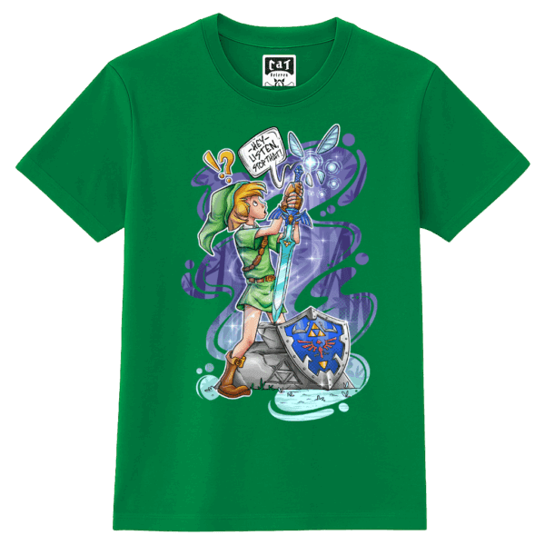 La Espada en la Piedra - Camiseta Zelda