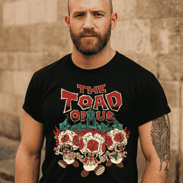 Camiseta Parodia Videojuegos - The Toad of Us | Cat Beleren