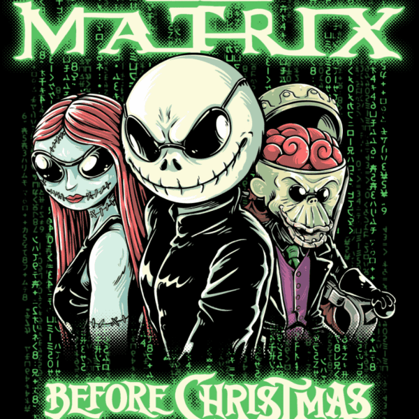 POSTER A3 — MATRIX BEFORE CHRISTMAS - Edición Camiverso