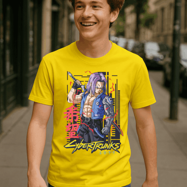 Camiseta Anime Dragon Ball - CyberTrunks | Cat Beleren