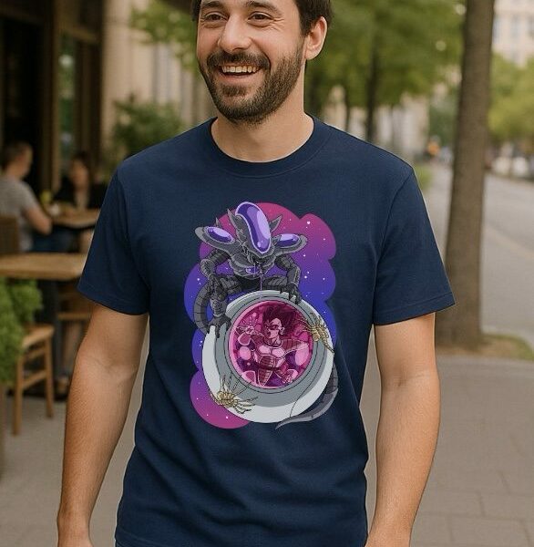 Camiseta Anime Dragon Ball - Alien vs Dragon Ball | Cat Beleren
