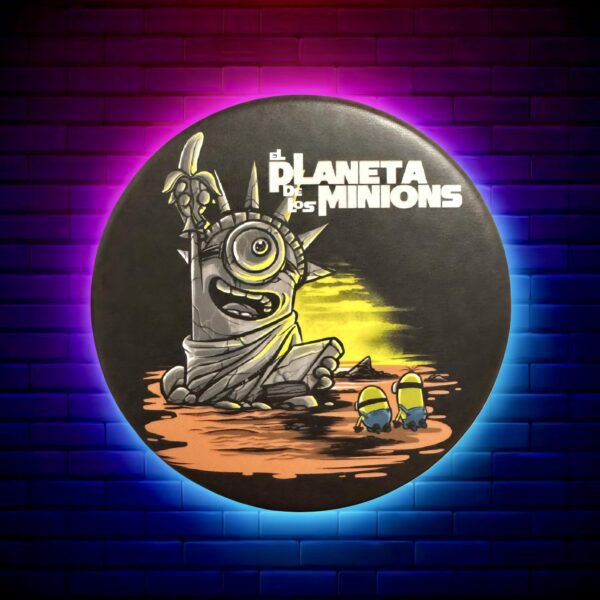 CHAPA MAGNÉTICA PLANETA DE LOS MINIONS