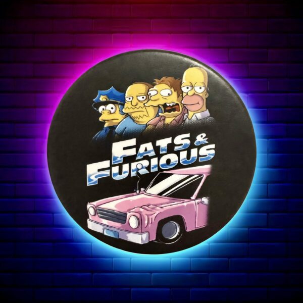 CHAPAS MAGNÉTICAS FATS AND FURIOUS