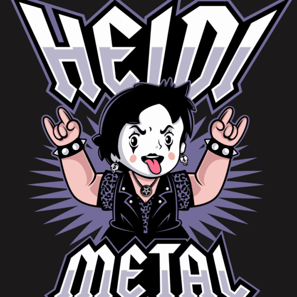 POSTER A3 — HEIDI METAL -Edición Camiverso