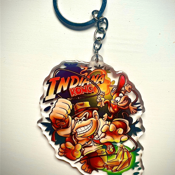 Llavero friki Cat Beleren - Indiana kong