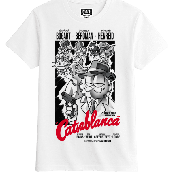 Camiseta Parodia Niño - Catsablanca | Cat Beleren
