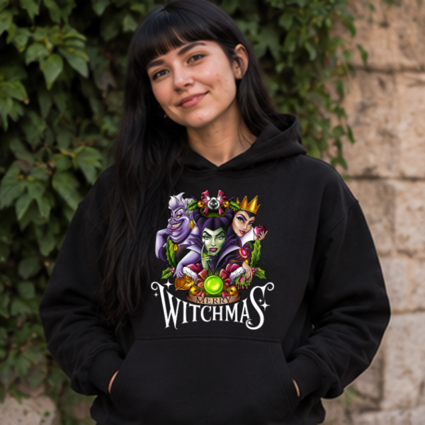 Sudadera Merry Witchmass Cat Beleren con capucha