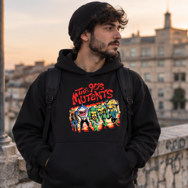 Sudadera The 90s Mutants Cat Beleren con capucha