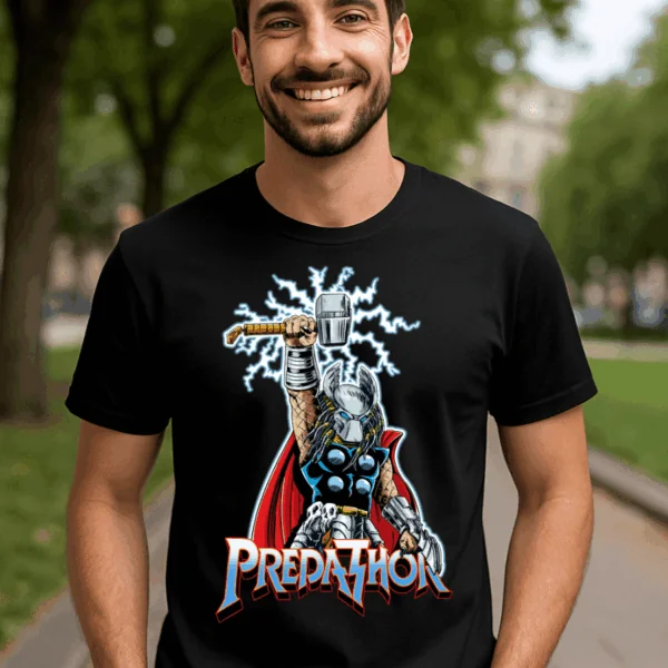 Predathor - Camiseta de Predator Divertida