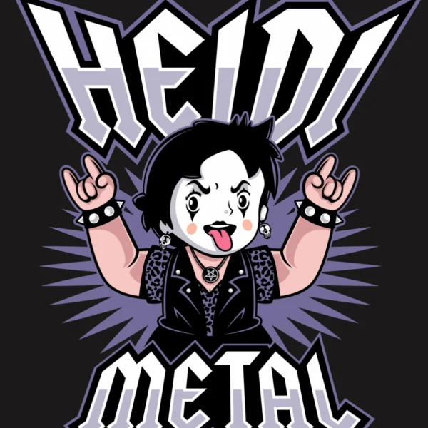 POSTER A3 — HEIDI METAL -Edición Camiverso