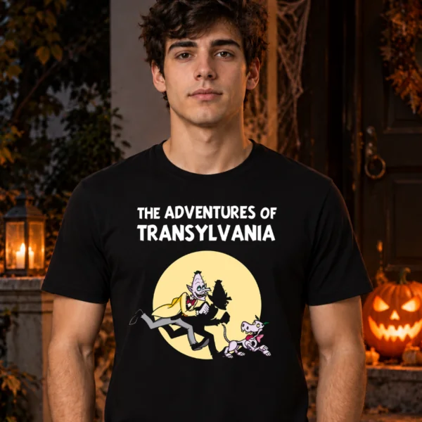 The Adventures of Transylvania · Parodia de Tintín y La Pajarería de Transilvania